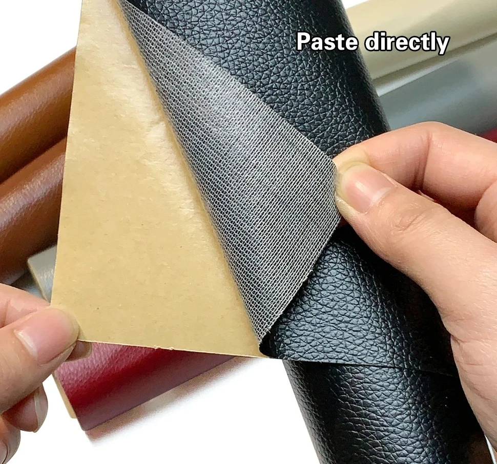 PU Leather Self Adhesive Sofa Leather Repair DIY Bed Soft Patch Sticker Repair Subsidy Renew Decal Car Motorcycle Seat Repair
