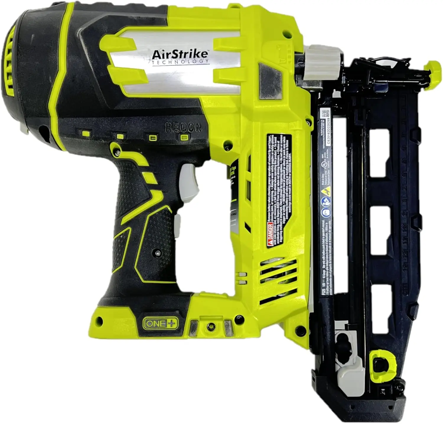 18V One+ Airstrike 16-Gauge 3/4In-2-1/2In Cordless Finish Nailer P325 - Battery & Charger Included (Renewed)