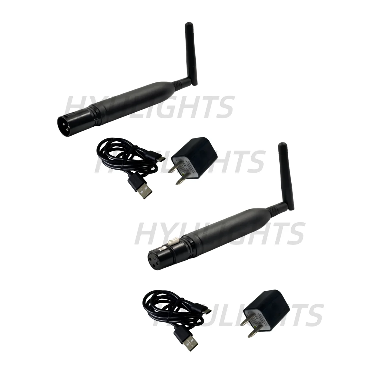 배터리 구동 DMX512 2.4G 무선 수신기 송신기 조명 제어 Dfi DJ 무선 수신기 무대 조명 파티 조명