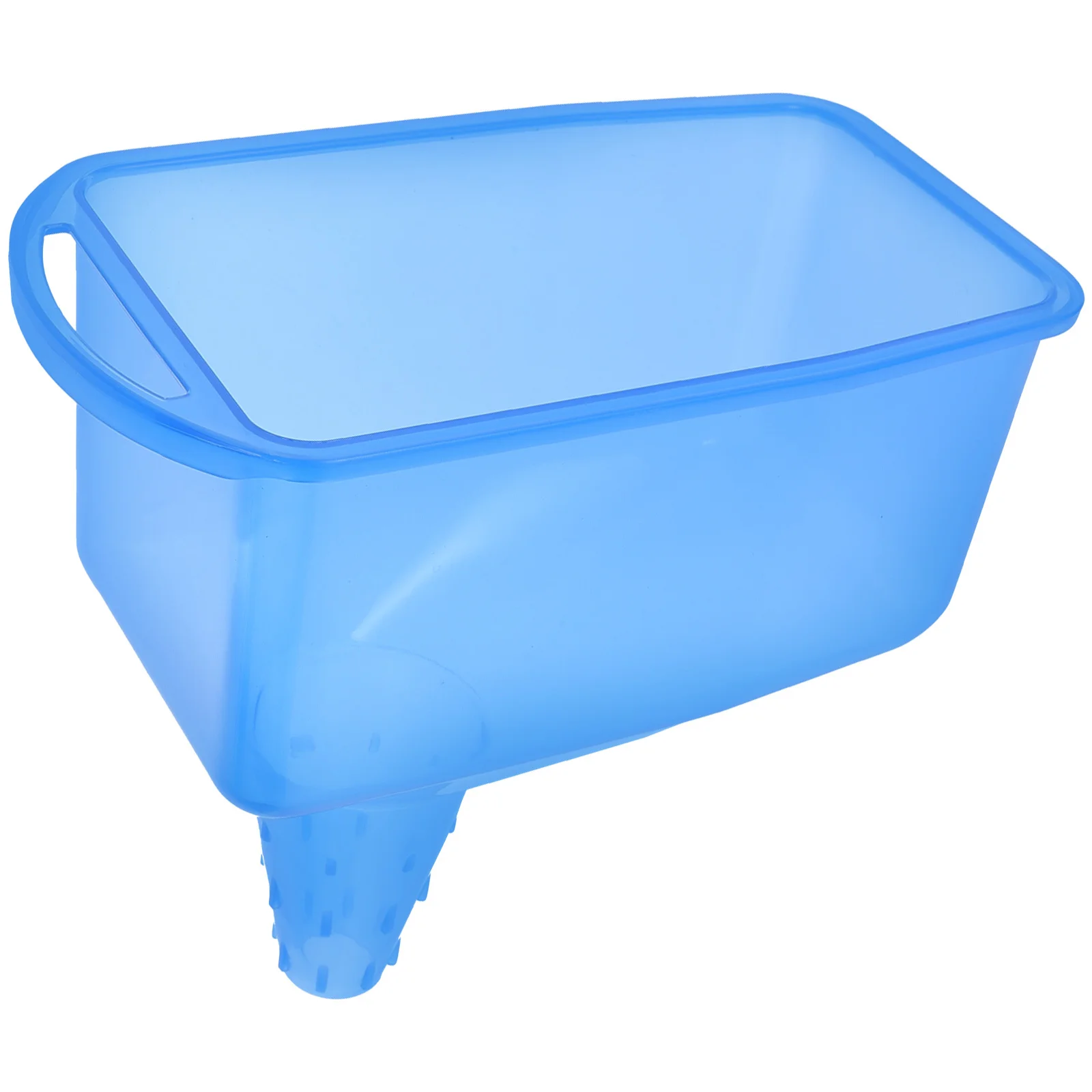 Wielofunkcyjny lejek do oleju, kwadratowy, narzędzie do napełniania w pojazdach, wytrzymały plastik, precyzyjny, z dużym otworem, szczelny, łatwy w użyciu, uniwersalny.