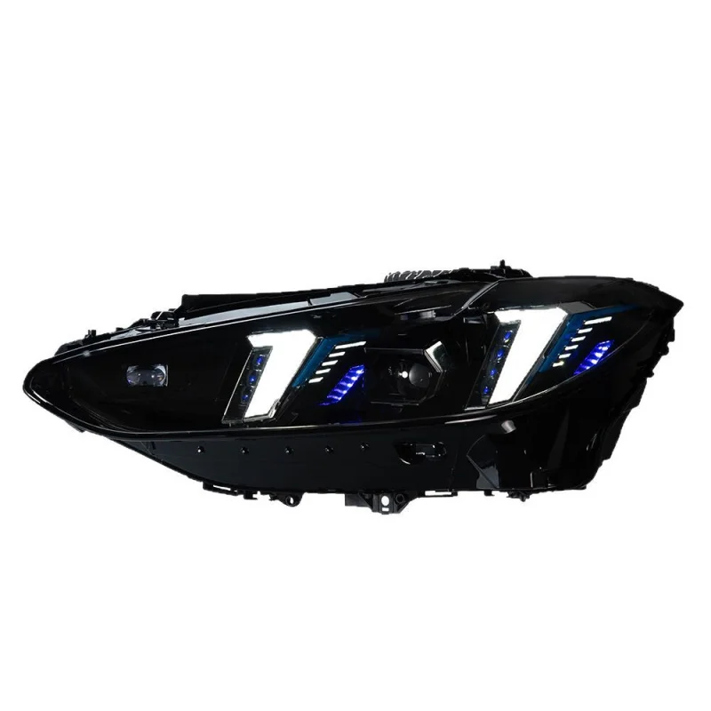 

Suitable forSuitable for 21-25 New 4 Series Assembly G22G26 Modified M4 Laser Fangs Headlight Dual Color Daytime Running Light