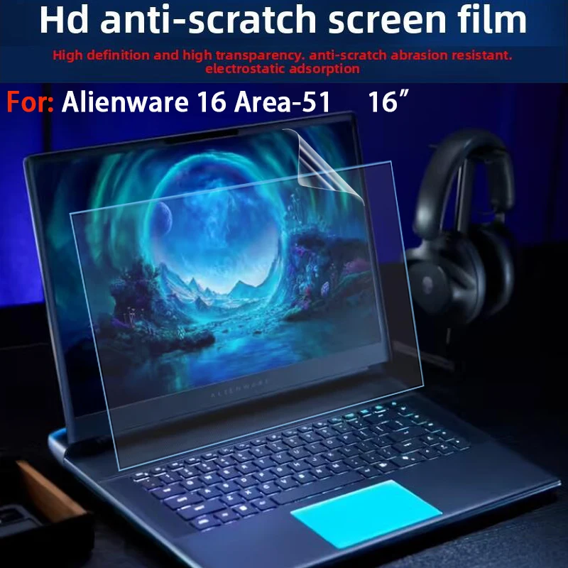 

Новая защитная пленка для клавиатуры Alienware 16 Area-51 2026, пленка для экрана ноутбука, HD-пленка, закаленная пленка, антибликовая пленка, матовая антибликовая пленка.