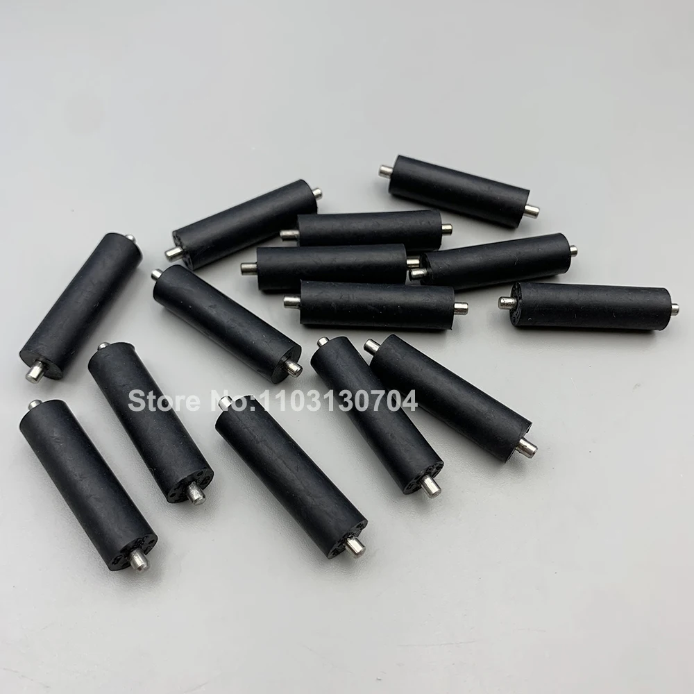 10PCS Allwin Konica 512 Printhead Rubber Pinch Roller for Human Xuli Yaselan Flora Printer KM512 Paper Pressure Rollers Wheel