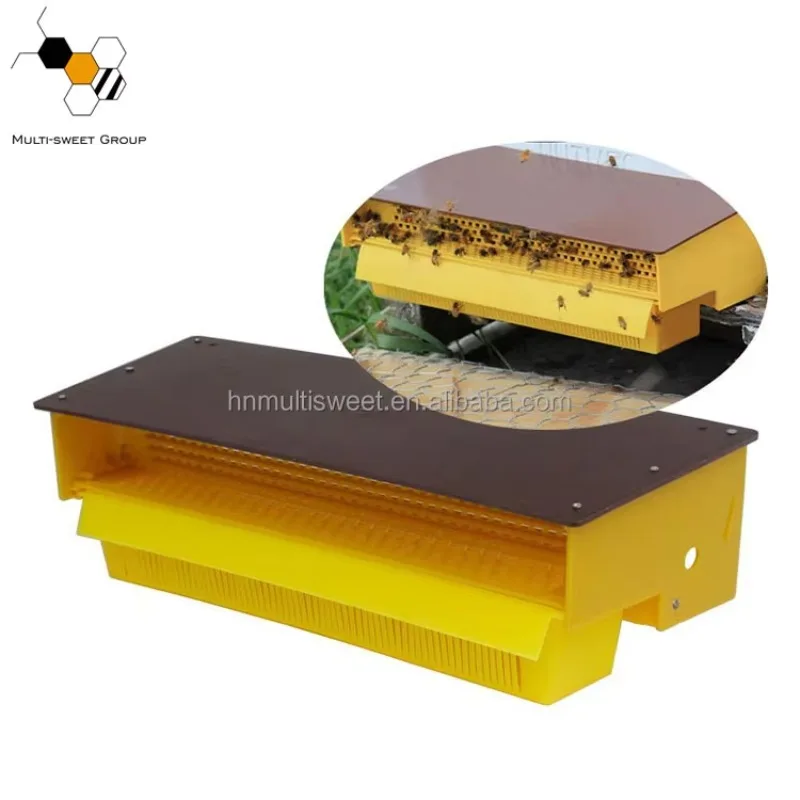 

Beekeeping Pollen Trap Yellow Plastic Bee Pollen Trap