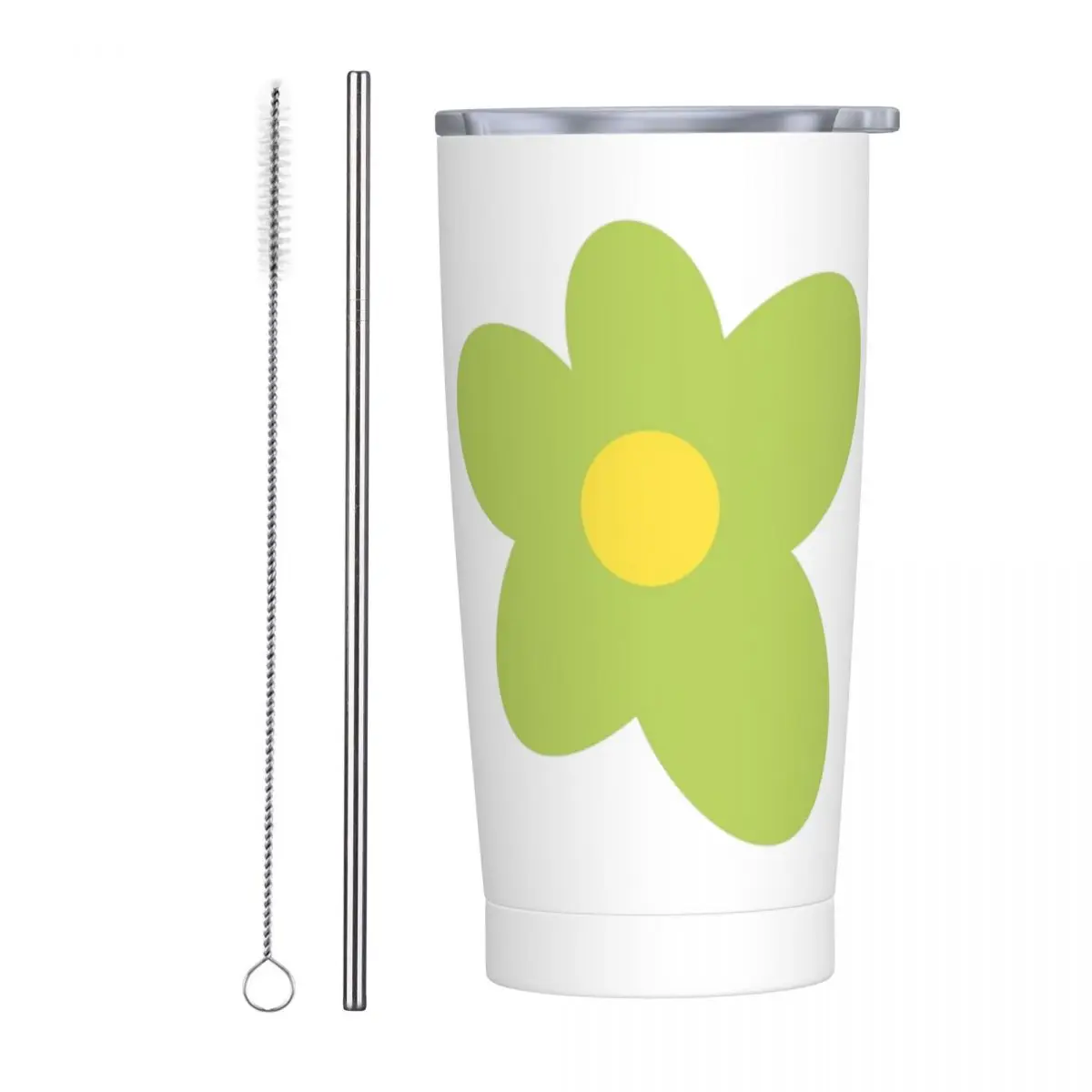 Golf Le Fleur Tyler The Creator Flower Stainless Steel Tumbler Vacuum Insulated Mug Thermal Cold Bottle Straws With Lid 20oz