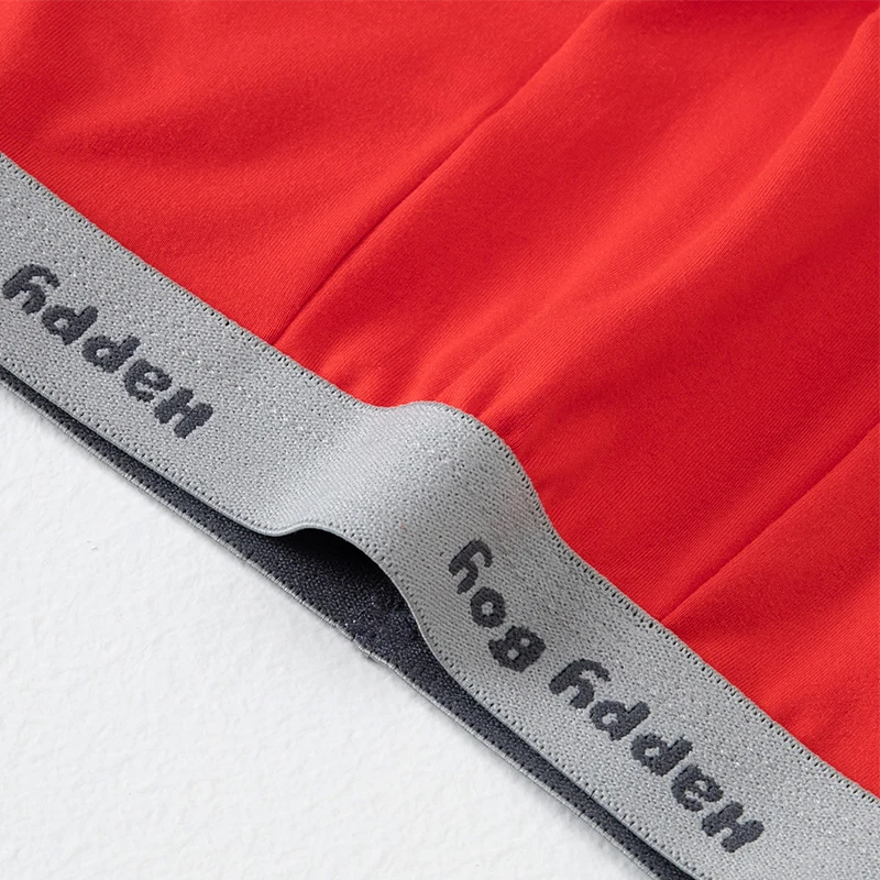 4-teiliges Set Jungen-Unterwäsche für alle Jahreszeiten, einfarbig, schlicht, bequeme Boxershorts mit elastischem Bund, Kinder-Shorts für Zuhause – Detail 19