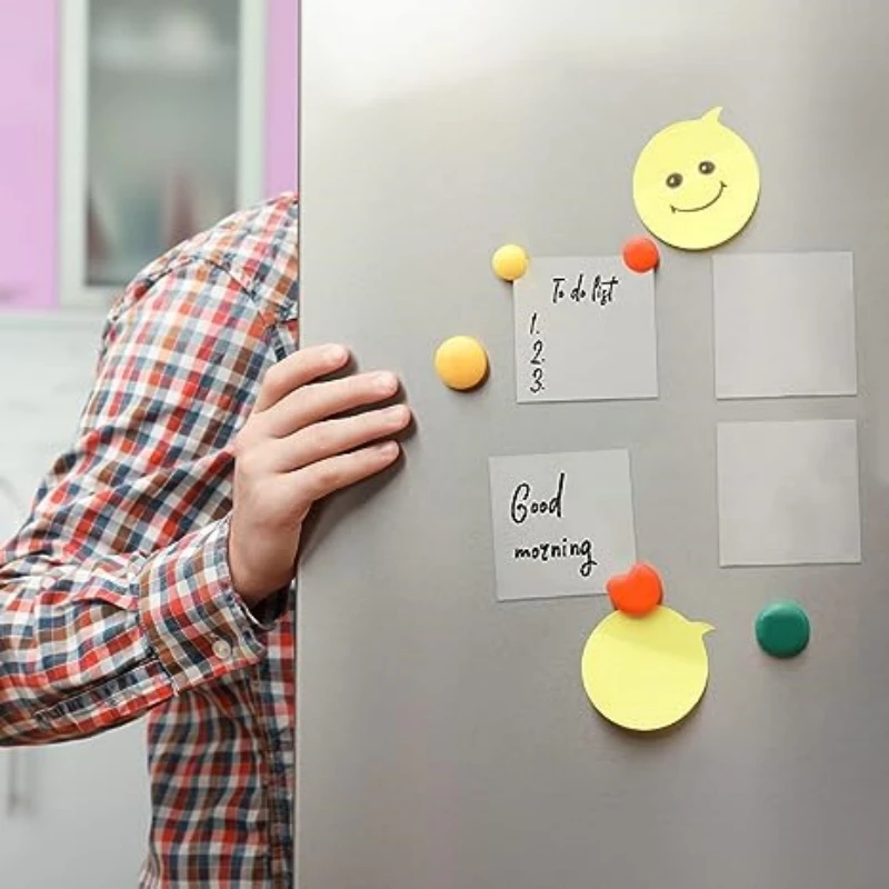 لوحة ملاحظات لاصقة شفافة، 3 أحجام مختلفة شفافة من خلال ملاحظات لاصقة شفافة، لوحة مذكرة مقاومة للماء، ملاحظة تذكير PET