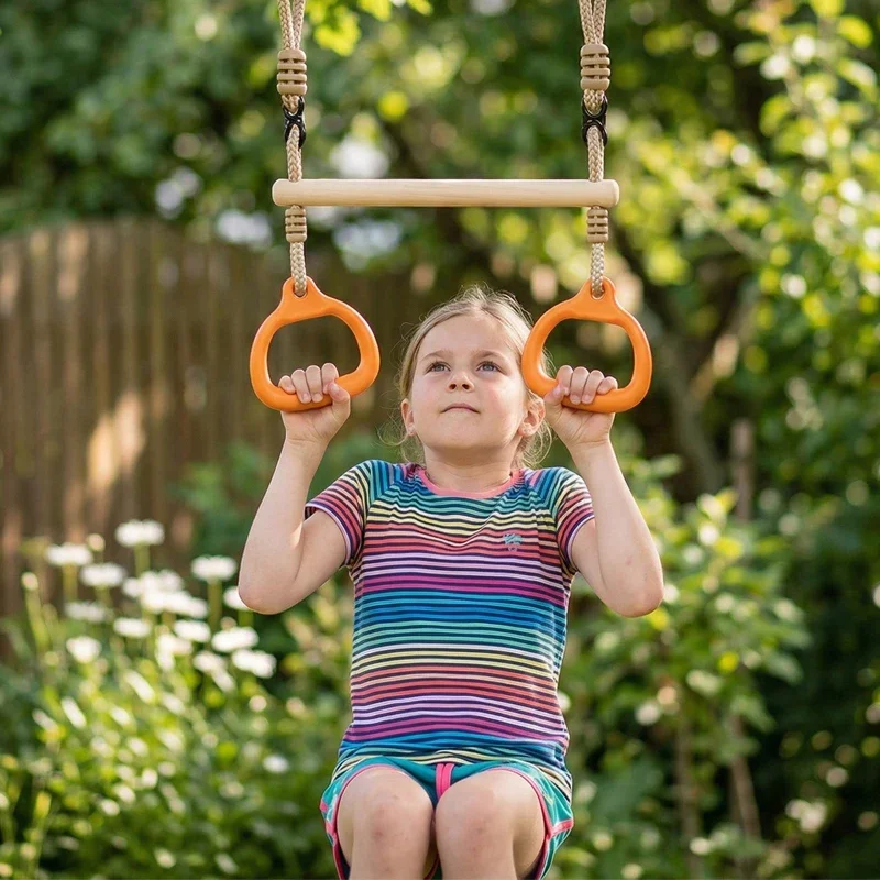 

Фитнес-кольца для турника: для детей, для тренировки силы рук, для дома и улицы, для лазания, сборные, для домашнего использования