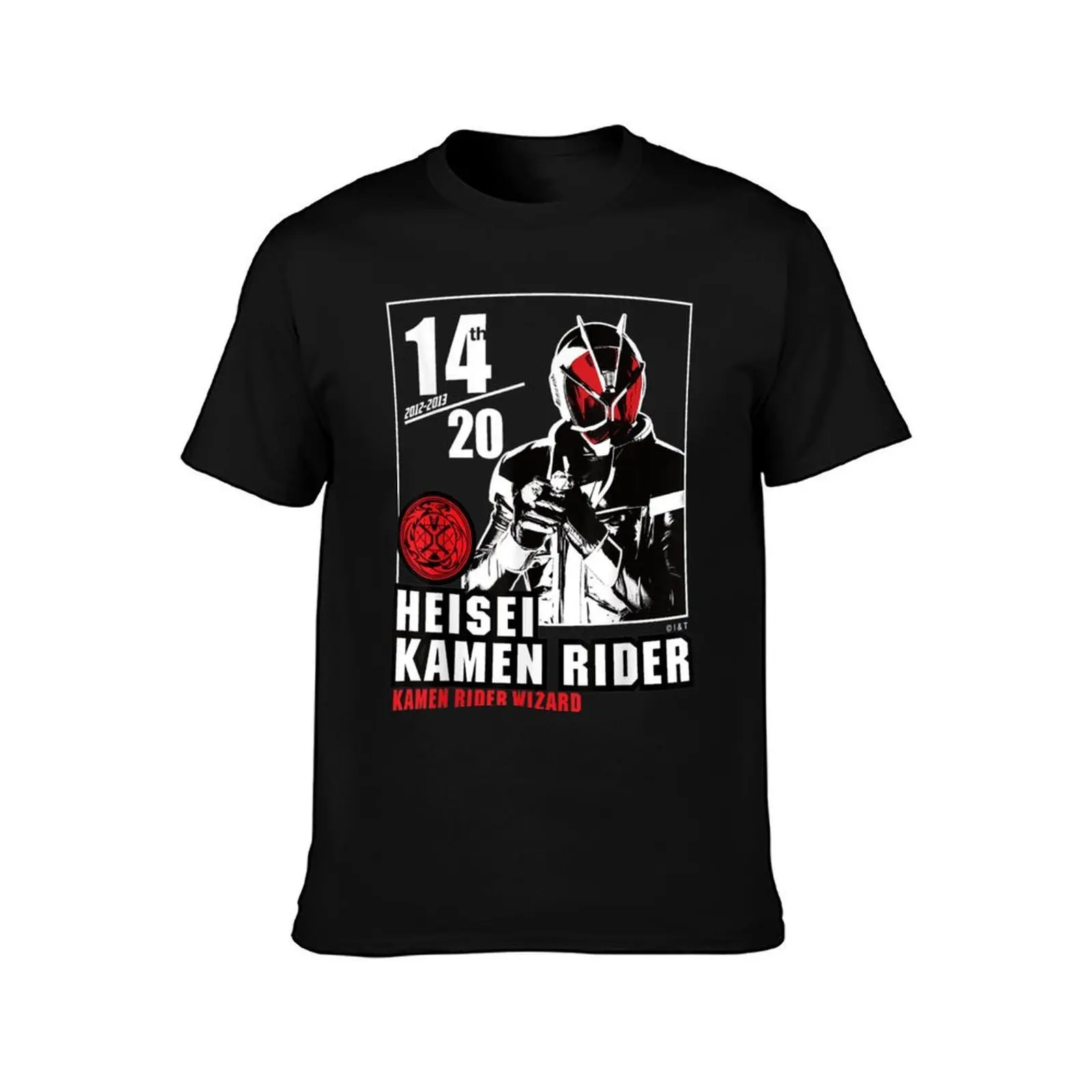Kamen Rider Wizard T-Shirt t shirts for man slim fit t shirts for man cotton soft T-Shirt