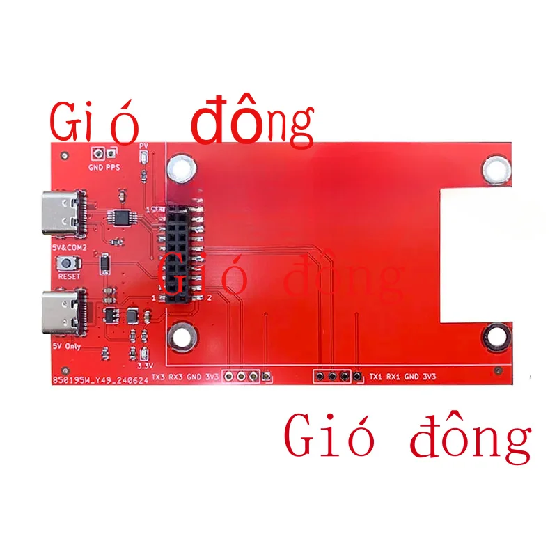 

Плата переноски приемника GNSS для карты RTK GNSS UB482 K726 OEM718D V28 UM982, высокоточный дифференциал позиционирования