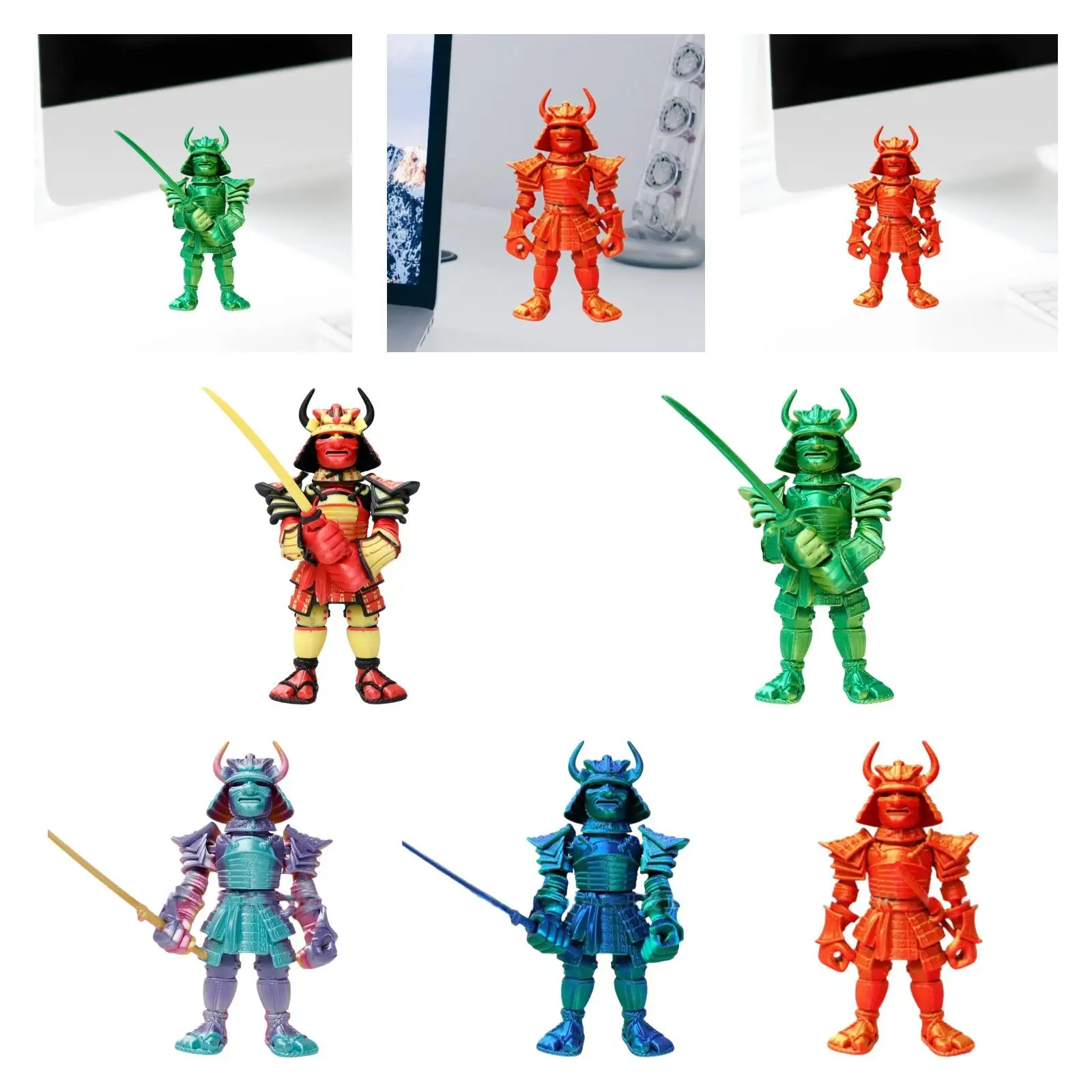 3D Printed Action Figure Crafts Table Decoration for Cabinet Bookcase Indoor