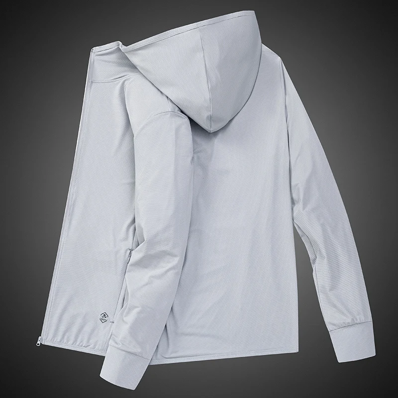 2024 Summer Sunscreen Clothing Ice Silk Breathable Outdoor Sports Fitness Quick-drying Skin Clothing Casual Fashion Couple Coat