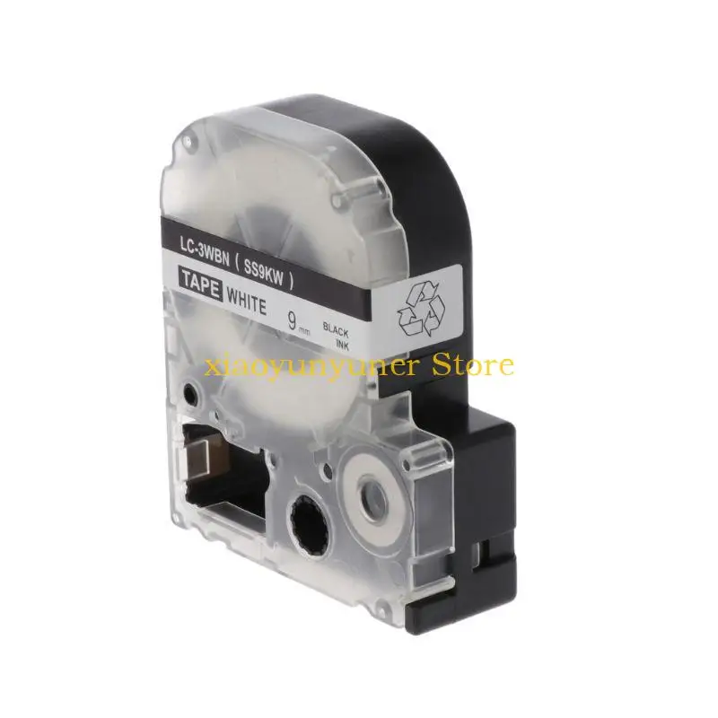 P9JB Label Maker Tape LW-300 LW-400 LW-600P LW-700 LW1000P Laminated for  Label Maker Model Label Tape Replacement