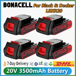 For Black&Decker LBXR20 20V Battery 3500mAh Replacement Battery Lithium LB20 LBX20 LB2X4020-OPE LST220 Li-ion Power Tool Battery