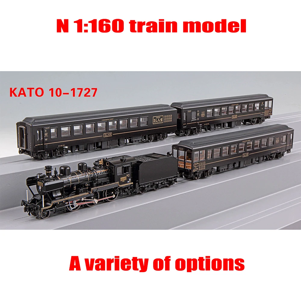 KATO-Jouets de train, modèle de train, échelle 2 N, 1727/10 SL, moteur à vapeur, série 50, 10, 1728/2028, 1/160