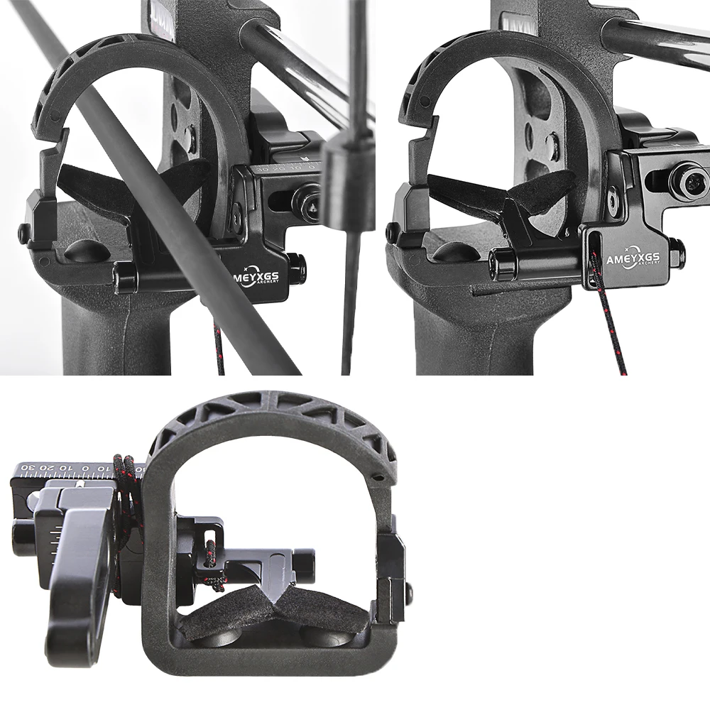 1pc Archery Fall Away Arrow Rest Compound Bow Arrow Rest Drop Away Aluminum Alloy Adjustable Arrow Rest Right Hand Bow Hunting