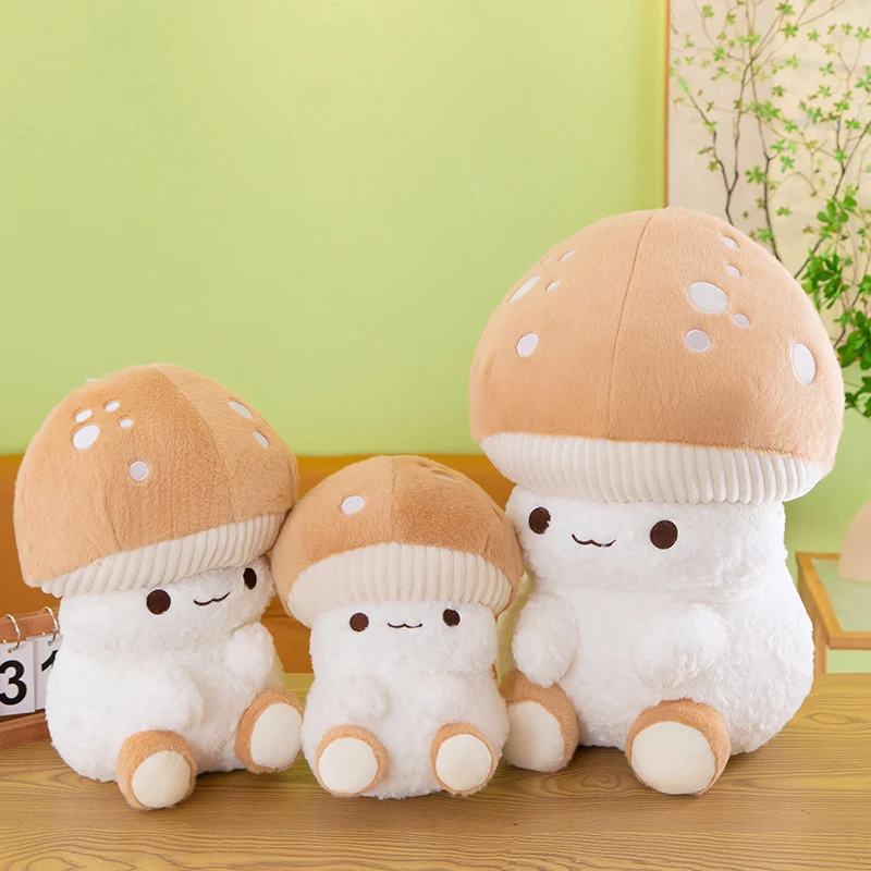 Mushroom Man Plush Toy Doll for Girls as a Birthday Gift