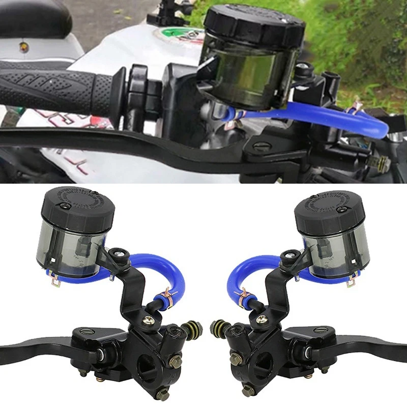 

Universal 22MM 7/8'' Motorcycle Front Brake Pump Master Cylinder Clutch Assembly Adjustable Brake Lever for YAMAHA LC150 LC135
