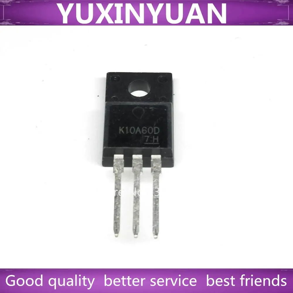 10PCS/LOT TK10A60D K10A60D TO-220F YUXINYUAN IC IN STOCK YUXINYUAN IC CHIP