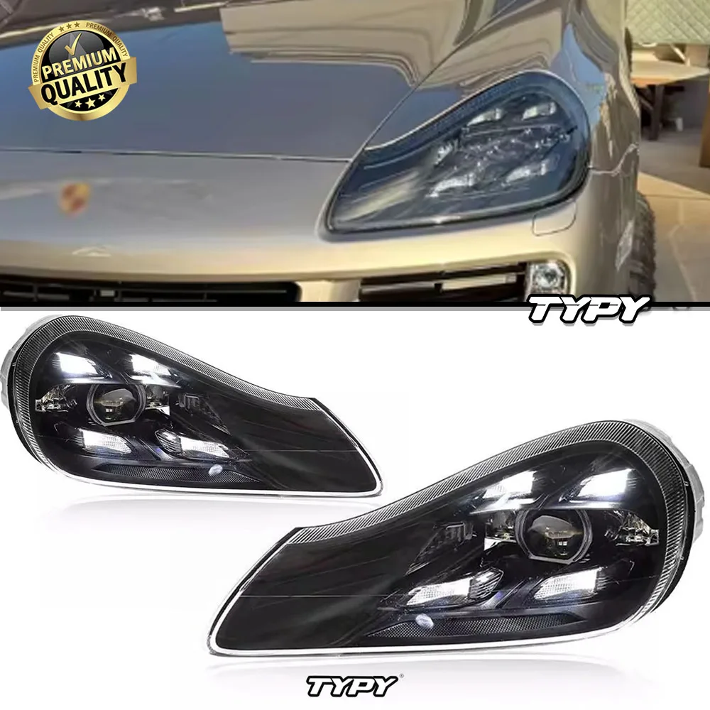

TYPY для porsche Cayenne 957 (07-10) до 9YO матричная светодиодная фара, светодиодная фара, передняя фара, аксессуары для освещения