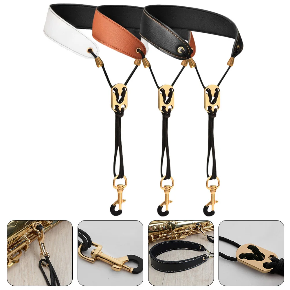

3Pcs Universal Saxophone Neck Strap High-Quality Craftsmanship Sweat-Resistant Ergonomic Support for Alto Tenor Soprano Sax
