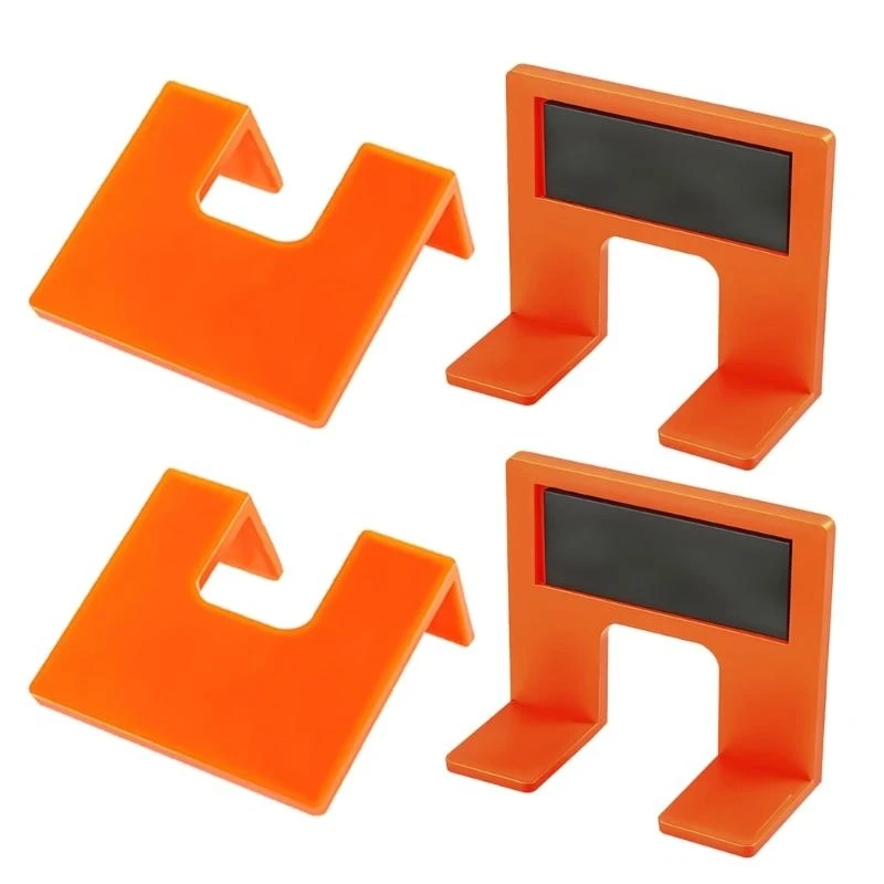 

Pack of 2/4/6/10 Cabinet Hinge Mounting Plate Including Positioning Hole and Limit Design for Even Gaps Alignment.