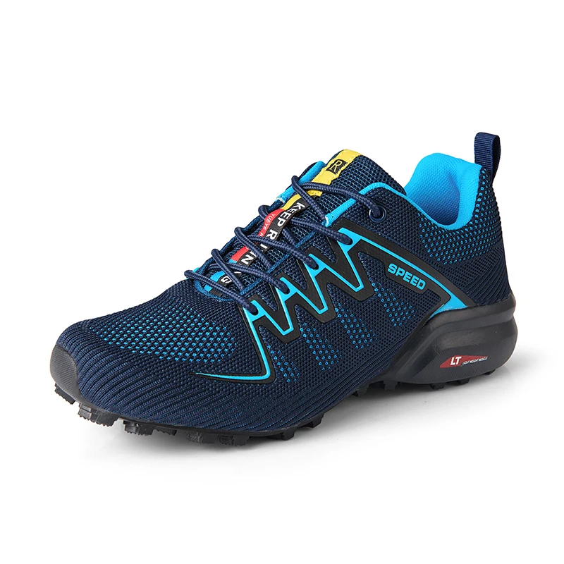 Outdoor Men Athletic Hiking Shoes Men Trekking Sneakers Non-slip Mountain-climbing Shoes Women Breathable Shoes Casual Plus Size