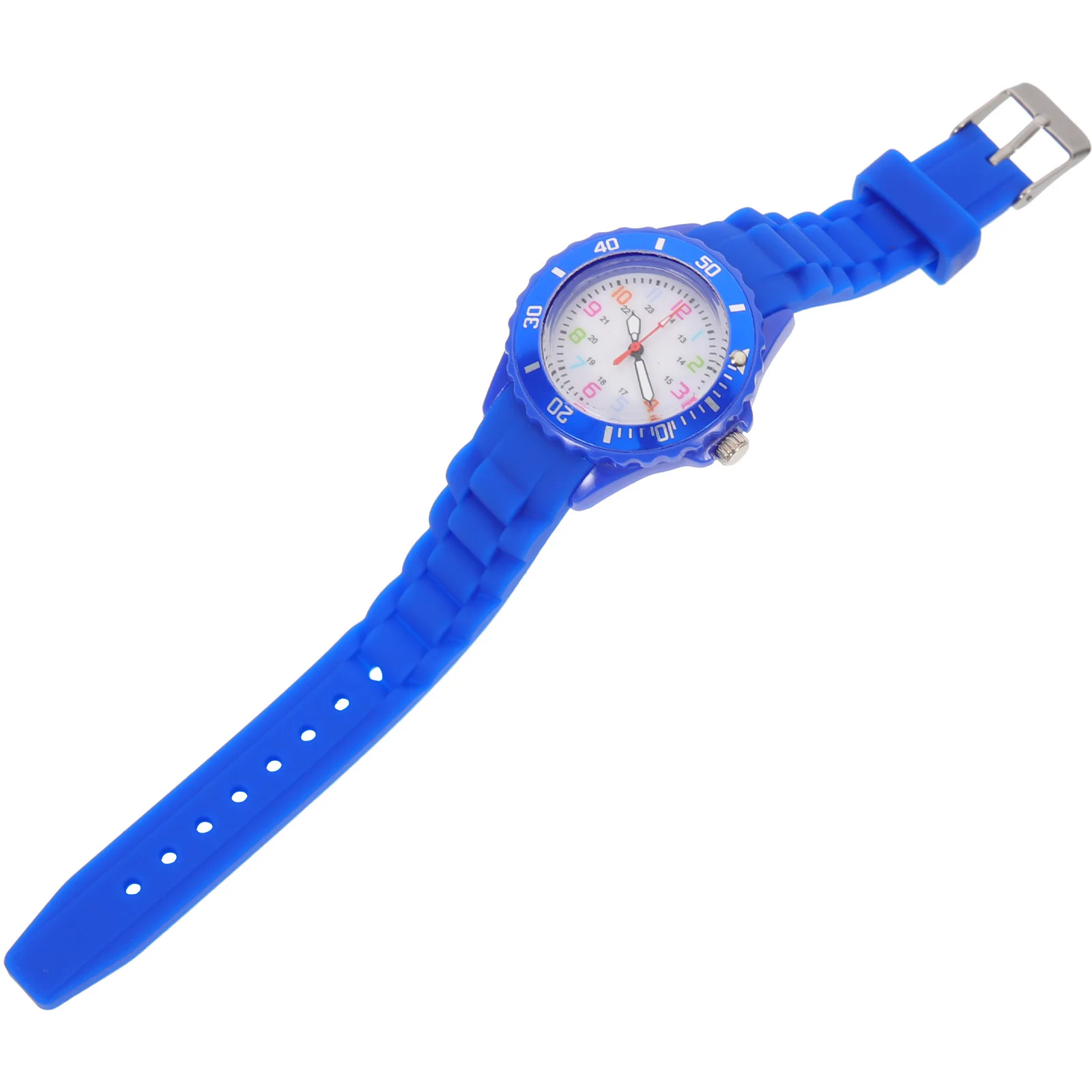 

Children Watch with Glow in The Dark Hands Teaching Time Fun Lightweight Design Soft Silicone Band Wrist Watch for Toddlers Boys