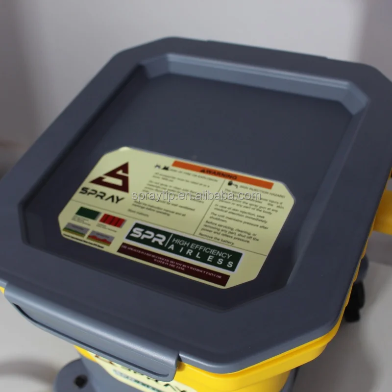Hot고품질 전기 에어리스 스프레이 건 휠이 포함된 애플리케이션 파워 스프레이 건