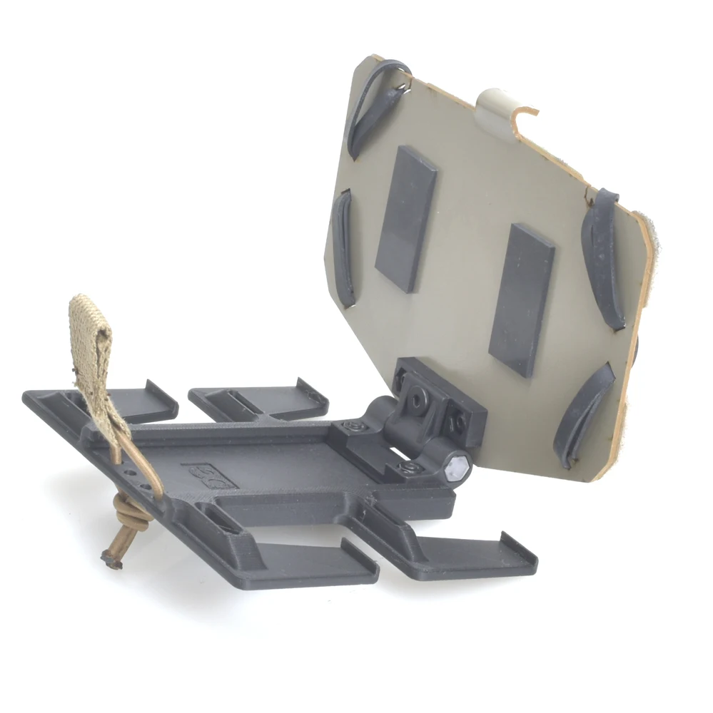 Taktische Weste MOLLE Navigations-Handyhalterung | Faltbares & Schiebbares Design mit Kydex-Platte – Detail 11