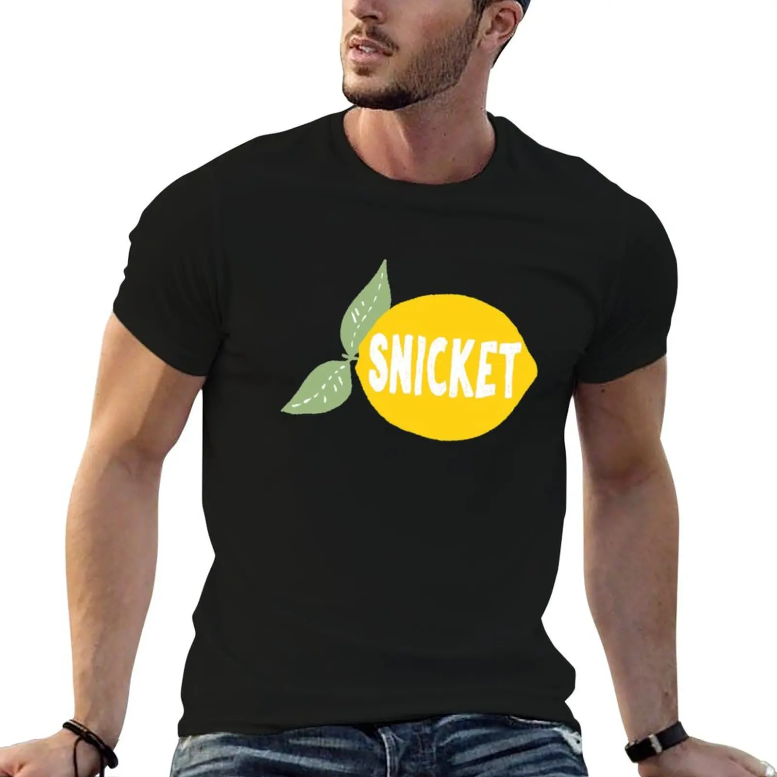 Lemony Snicket T-Shirt shirts graphic tee graphics plus size clothes oversized graphic tee Men's clothing