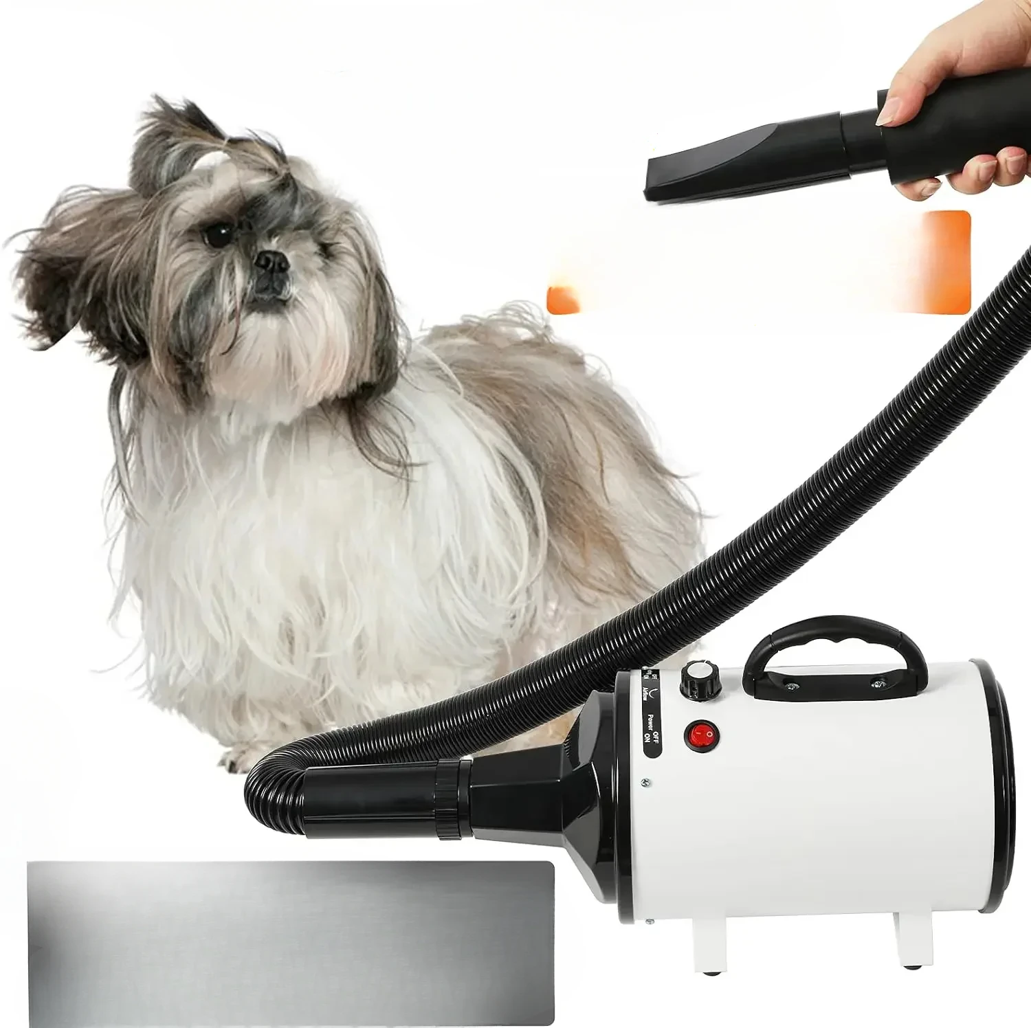 Dryer for Dogs Pet Grooming Blower Warm Wind Secador Fast Silent Pet Dryer