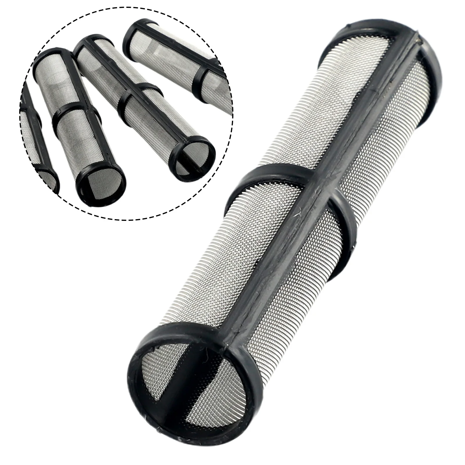 For G 390/395/490/495/595 Sprayer Filter Air Tool Airless 4Pcs/Set Black Electric Paint Sprayer Power Tool Parts