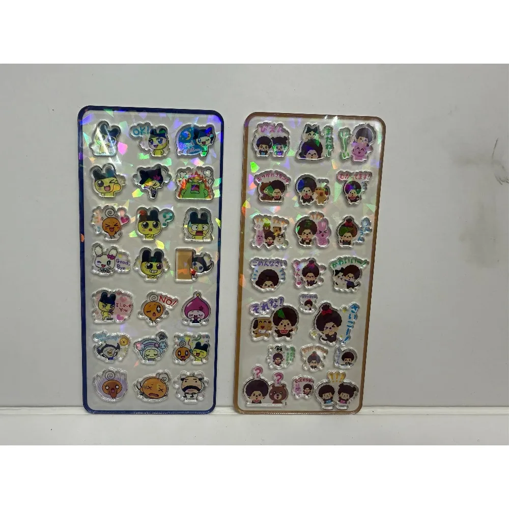 2026 New Monchhichi モンチッチ Acrylic Stickers Phone Case Transparent Sticker Account Friend Birthday Gift 3D Cute Stickers