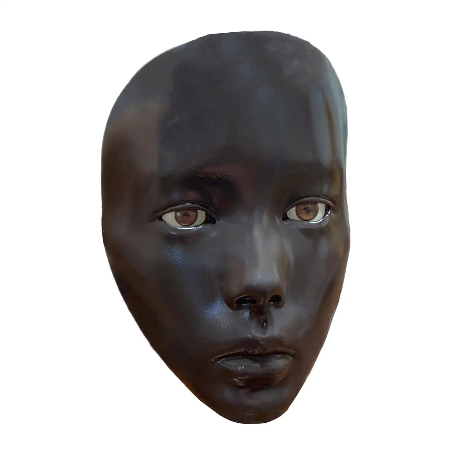 3D Silicone Makeup Practice Board Face Mannequin Head with Stand Face Painting Accessories Professional Accessory