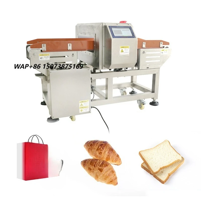 High Quality High Accuracy IP66 Waterproof Stainless Steel Gold Metal Detector for Frozen Food Industry Adjustable Detection