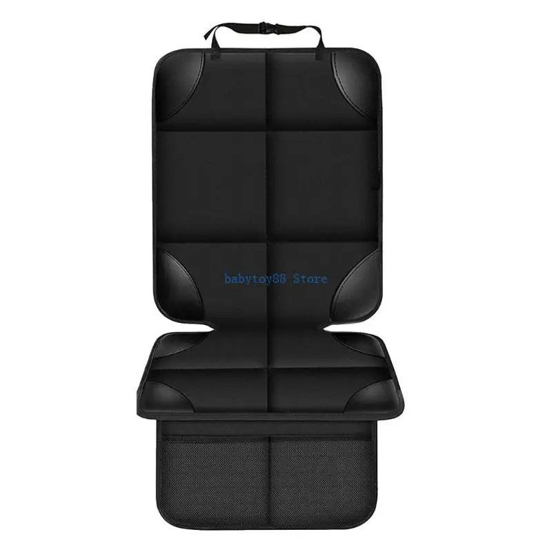 Y4UD 옥스포드 PU 가죽 자동차 좌석 커버 어린이를위한 아기 어린이 안전 좌석 쿠션 방진 프로텍터 매트 방수 122x48cm
