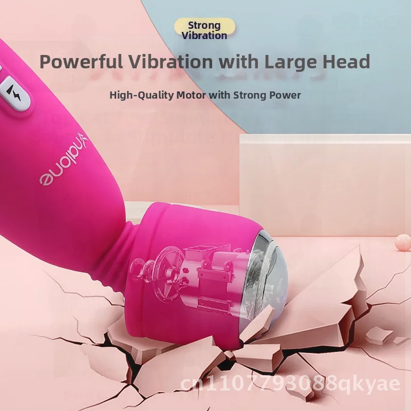 نولان يوي مي G-بقعة نبض AV هزاز الوردي سيليكون عصا تدليك للنساء البالغات لعبة الاستمناء مع زر التحكم