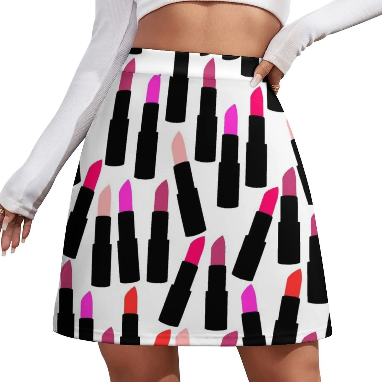 

Cute Lipstick Mini Skirt cosplay chic and elegant woman skirt Female clothing summer dress for women 2026