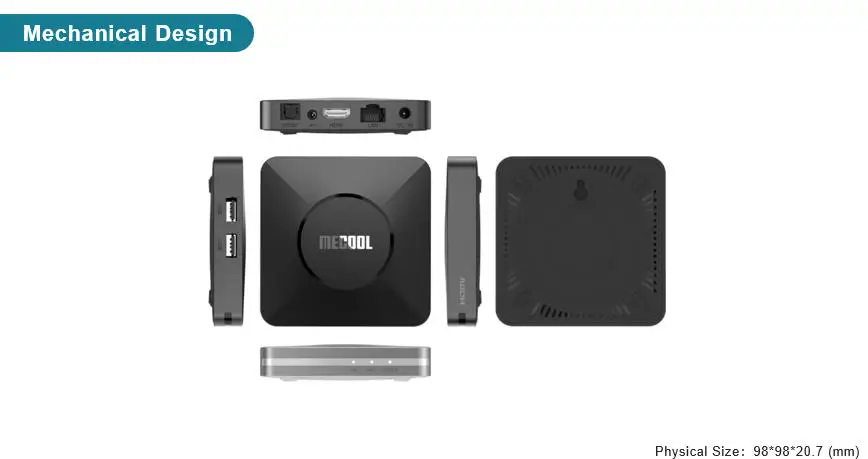 2025 وصول جديد MECOOL Android TV Box M2 PRO Amlogic S905Y4 NETFLIX 4K HDR Google TV Dolby Audio ip TV box الإصدار العالمي