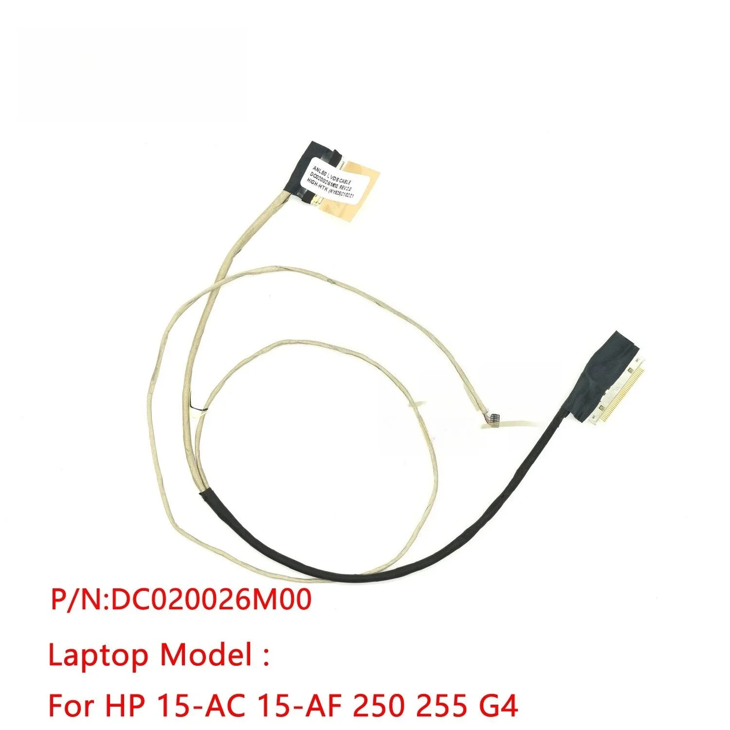 FOR New For HP 15-AC 15-AF 250 255 G4 TPN-C125 Led Lcd Video Cable Line DC020026M00