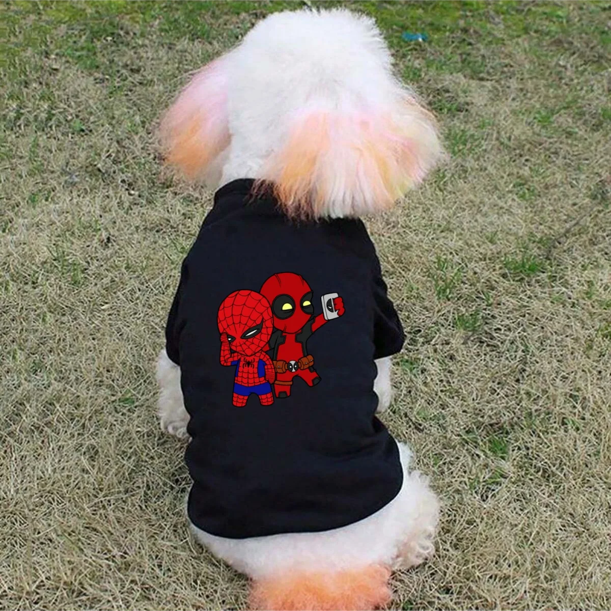 1 Stück weiches und lässiges Haustier-Kurzarmshirt, stilvolles Haustier-Kurzarm-T-Shirt mit