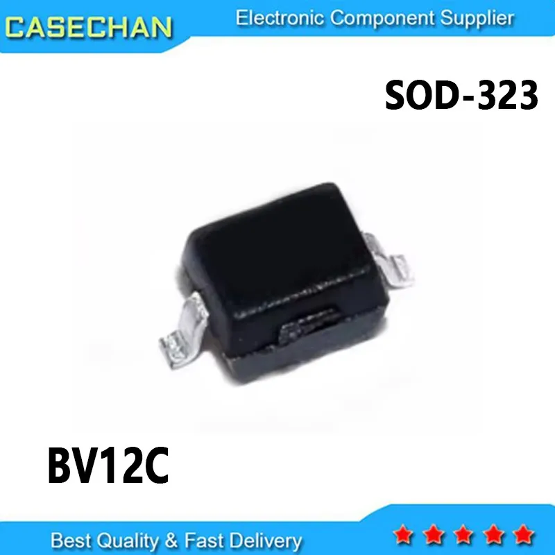 50pcs new and original Electrostatic and Surge Protection (TVS/ESD) BV12C SOD323