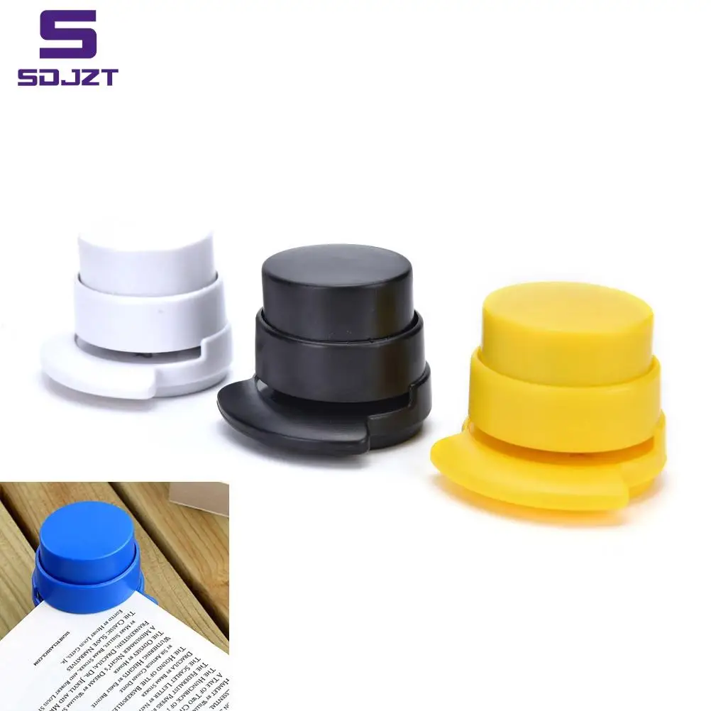 1 Pc No Nails No Staples Stapling Machine Book Stapleless Paper Stapling Without Free Staple Stapler