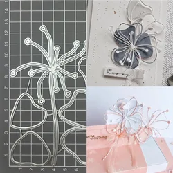 Flowers Metal Cutting Dies DIY Scrapbooking Paper Photo Album Crafts Knife Mould Card Blade Punch Stencils Decor