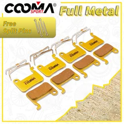 Bicycle Disc Brake Pads for Shimano XTR M965, M966, M975, Saint M800, Deore XT M765, M775, M776, SLX M665, M596, 4 Pairs Ultra