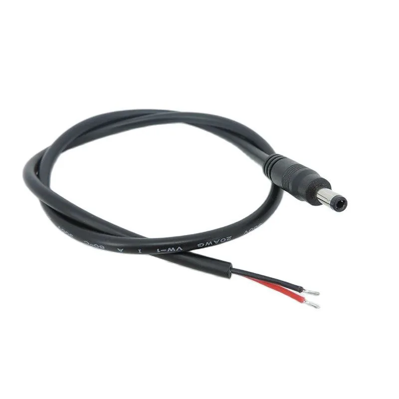 0.5m 4.0x1.7mm 4.0MM 2PIN 2 core DC female Male cable connector DC Power Plug extension wire Jack adapter lead 50cm