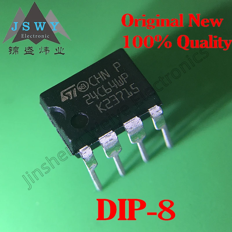 

(1/30 pieces) M24C64-WBN6P original authentic 24C64WP 24C64 DIP-8 direct plug memory spot delivery fast