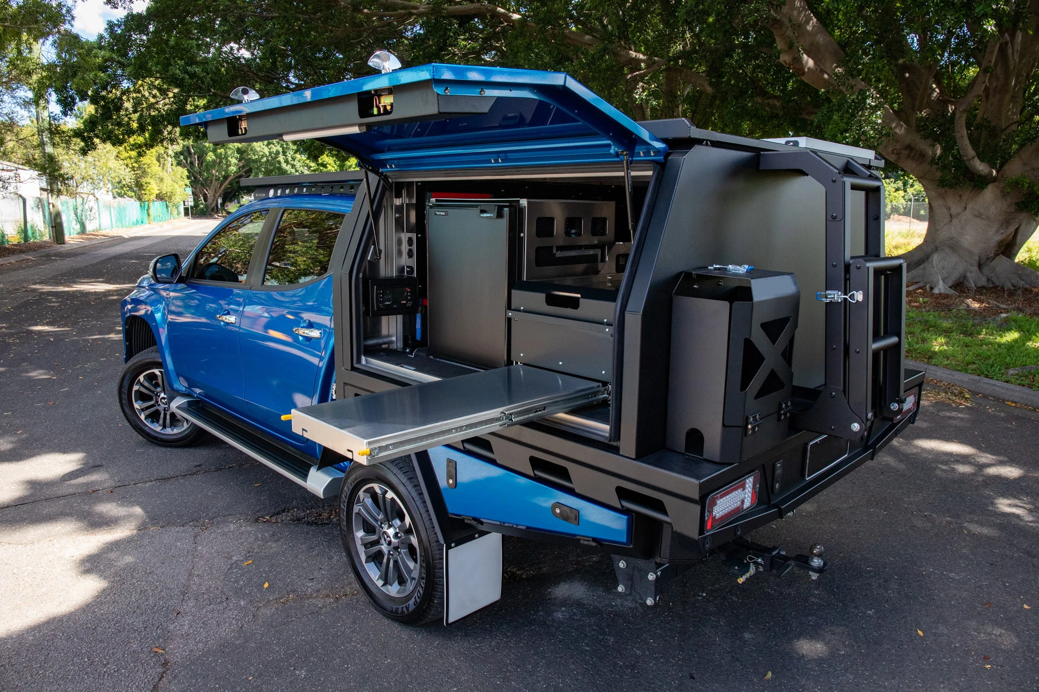 

Электропокрытие, двойная кабина, сверхмощный алюминиевый навес UTE, лоток для грузовика, навес Ute Hilux