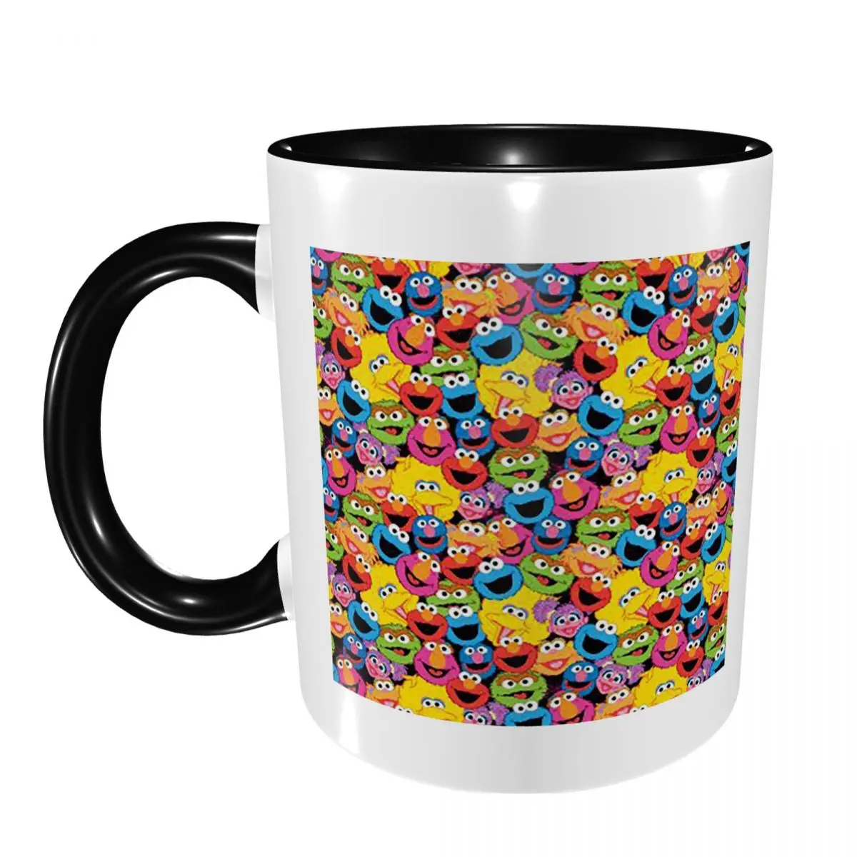 Sesame Street At Zazzle Mug Funny Ceramic Coffee Cups Tea Mugs Milk Cup Drinkware Gift for Friends